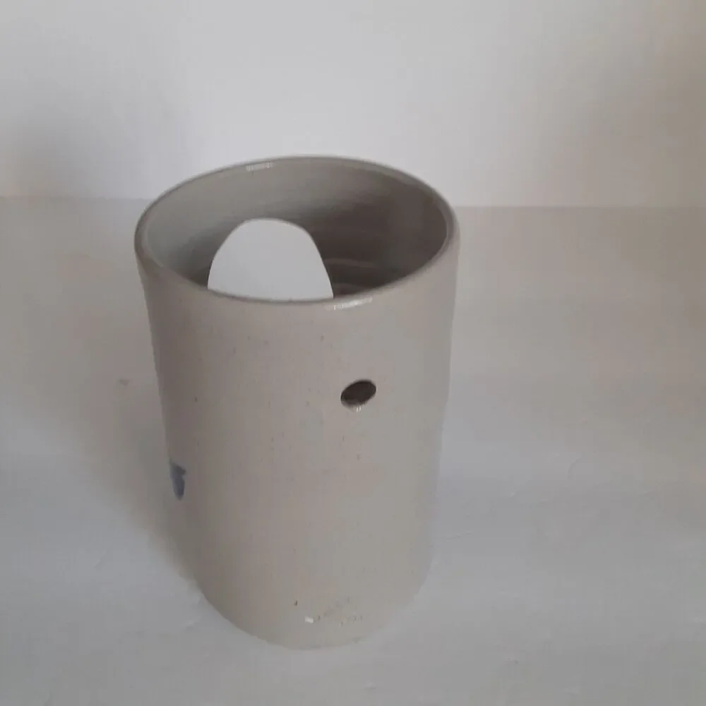 Williamsburg Pottery Hanging Candle Holder Stoneware Salt Glaze